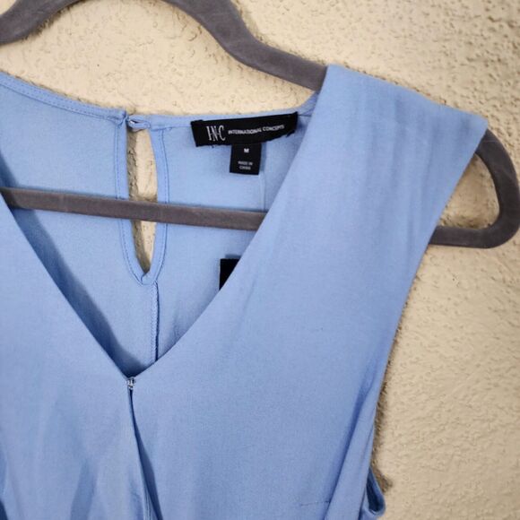 INC International Concepts Dresses Inc Womens V Neck Mini Fit Flare